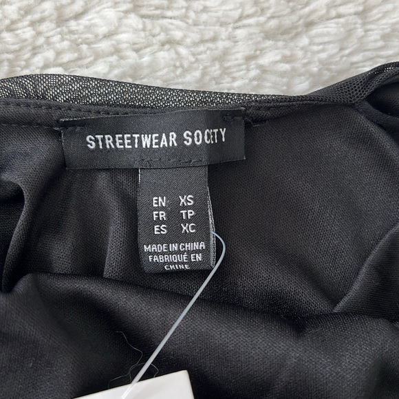 Urban Planet Mesh Ruched Midi Dress - Picture 4 of 4